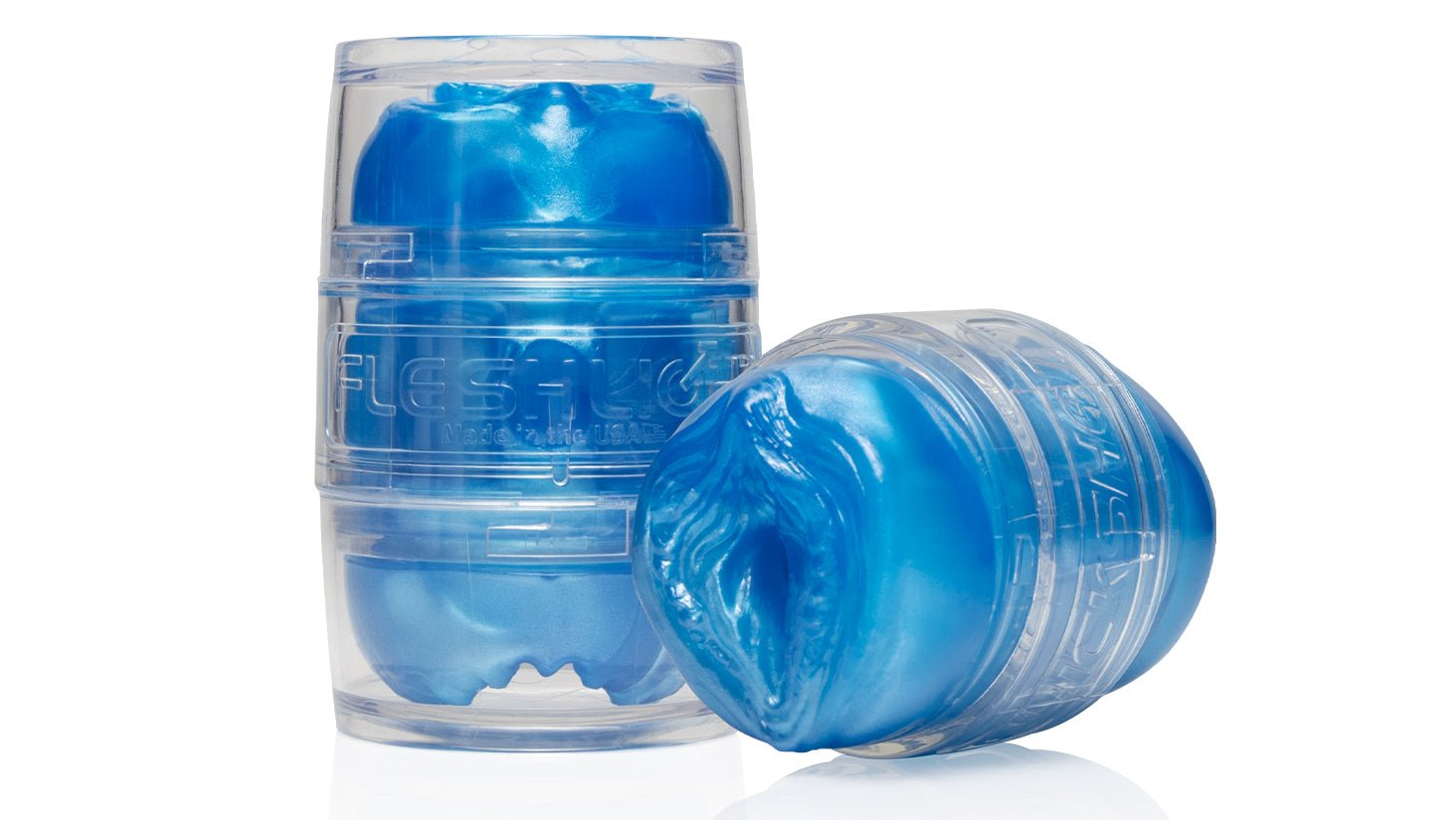 Masturbators Quickshot Alien Lady/Butt - Metallic Blue